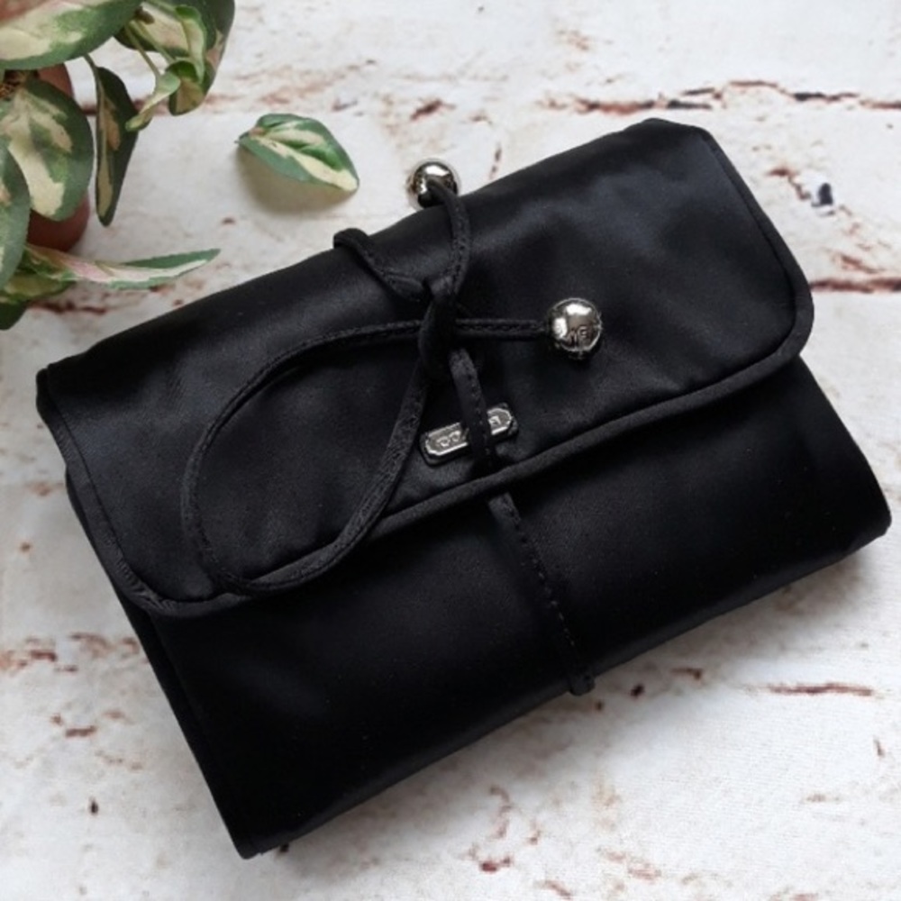 Brand New Coach Satin Jewelry Roll